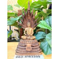 ราคา พระนาคปรก หน้าตัก 5 นิ้ว สูง17 นิ้ว ทองเหลืองทั้งองค์ (49811522348)