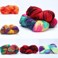 ราคา 1ม้วน50กรัมย้อมอะคริลิถักเส้นด้ายทําเองมือถักเสื้อกันหนาวหมวกผ้าพันคอฝีมือเส้นด้ายสี่สาระโครเชต์ด้ายอุปกรณ์เย็บผ้า (52158857512)