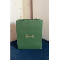 ราคา ถุงกระดาษ Harrods สีเขียว ขนาดเล็ก (54257939065)