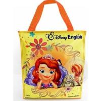 ราคา กระเป๋าผ้าดิสนีย์ลาย Sofia the First กระเป๋ากันน้ำ มีซิป (1613384213)