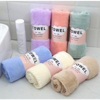 ราคา ยกโหล 12ผืน (คละสี) ผ้าเช็ดหน้า ผ้านาโน ซับน้ำดีแห้งไว สีสดใส ขนาด 35*75 ซม (เช็ดหน้าสีพื้น 12ผืน) (23070215413)