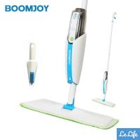 ราคา BOOMJOY P4 Spray Mop ไม้ถูพื้นแบบสเปรย์น้ำ ไม้ม็อบ สเปรย์ม๊อบ Easy Mop ทำความสะอาด พร้อมแปรงTPR (1934892010)