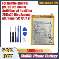 ราคา 3500mAh HB366481ECW สําหรับ HuaWei Huawei P9 /P9 Lite /honor 8 P10 Lite/y6 Ll /P8 Lite 2017 P20 Lite /Ascend P9 /honor 5C 7A 9i (53710632746)