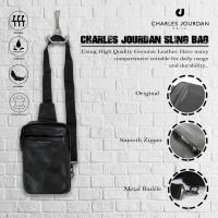ราคา Wan shop {SP29} Hot Item Charles Jourdan Sling Bag Leather (47565084392)