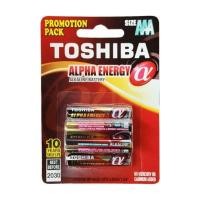 ราคา โตชิบา ถ่านอัลคาไลน์AAA Toshiba Alkaline Battery AAA 6Pcs. (57659432747)