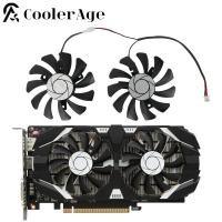 ราคา IiVideo การ์ดพัดลมสําหรับ MSI GTX 1050 1050Ti 75 มม.HA8010H12F-Z GTX1050 GTX1050Ti กราฟิกการ์ดเปลี่ยนพัดลมระบายความร้อน* (46913100858)