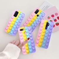 ราคา Oppo F1S F5 F7 F9 F11 A3S A5S A12 A7 A5 A9 A15 A31 A52 A53 A54 A57 A77 A83 A93 Reno 3 5 Rainbow Pop Push Bubble TPU กรณี (50156193383)