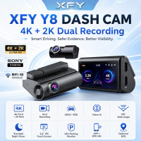ราคา กล้องติดรถยนต์คู่หน้าและหลัง 4K+2K รองรับ 4G+WiFi ถ่ายโอนข้อมูลสองทาง อัปเดตเส้นทางแบบเรียลไทม์ผ่าน GPS เฝ้าระวังการชนตลอด 24 ชั่วโมง บันทึกวนซ้ํา รองรับการ์ด TF สูงสุด 256GB DVR (54264964820)