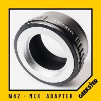 ราคา เมาท์แปลง M42-NEX ( M42 - SONY E / FE Adapter / m42 m 42 โซนี่ lens mount adapter อะแดปเตอร์ ) (6843421837)