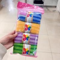 ราคา เวอร์ชั่นเกาหลีไมโครไฟเบอร์ปนเปื้อนลบคราบแข็งห้องน้ําสองด้านดูดซับเศษผ้าปนเปื้อนครัวผ้าไหมพลาสติกกําจัดสิ่งสกปรกบนแผ่น (42282449610)