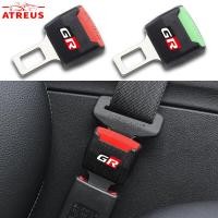 ราคา 1/2 ชิ้น Toyota GR คลิปหัวเข็มขัดนิรภัยรถยนต์ หัวต่อขยายเข็มขัดนิรภัยรถยนต์ ที่เสียบเบลท์หลอกใช้งานได้จริงเสียบต่อกันได้ สำหรับ Toyota Prius Fortuner Corolla Cross CHR Camry Wish Vios Veloz Estima Sie