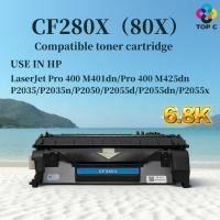 ราคา หมึกเทียบเท่า CF280X(80X)/280X/hp80/hp80x/CF280 for HP LaserJe Pro 400Printer M401d/M401dn/ad/n/dn (54713320234)