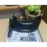 ราคา Love Moschino รุ่น Quilted Hobo / Shoulder Bag สีดำ (Black) (53812734627)
