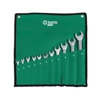ราคา SATA 09064 ชุดประแจแหวนข้างปากตาย แหวนข้าง 8-24 มม. 11 ตัวชุด (42960426130)