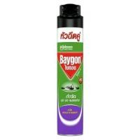 ราคา [สินค้าส่งด่วน] ไบกอนเขียวยุงมดแมลงสาบลาเวนเดอร์600มล BAYGON GREEN SPRAY PESTICIDE 600ML.LAVEN (57462467138)