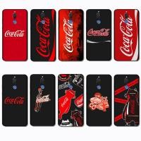 ราคา สําหรับ 3c Huawei Nova Y61 10se Mate 10 20 50 P40 Pro Lite coca cola Soft เคส TPU สีดํา (56160746614)