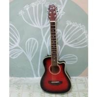 ราคา กีต้าร์โปร่งไฟฟ้า Kirkland TRAVEL GUITAR ขนาด 34 นิ้ว มือสอง (27368959228)
