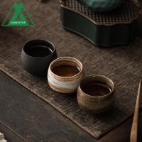 ราคา FORBETTER ถ้วยชาสโตนแวร์, ถ้วยมาสเตอร์ย้อนยุค 80 มล., สํานักงานแก้วกาแฟญี่ปุ่นแฮนด์เมดสไตล์โบราณในครัวเรือน (42882658978)