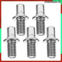 ราคา Zinc Alloy ชุดอะไหล่ฮาร์ดแวร์กลอง 5 ชิ้น สกรูหัวสี่เหลี่ยมสีเงิน สำหรับนักดนตรี (26707837208)