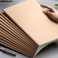 ราคา สมุดไดอารี่ BREAOLIK, ตาราง/เส้น/สมุดบันทึกปกคราฟท์, คุณภาพสูง A4/B5 Planner Notebook ของขวัญ (41783301720)
