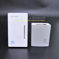 ราคา (มือสอง) Powerline AV500 ยี่ห้อ TP-LINK รุ่น TL-WPA4220 + TL-PA4010 (54607446717)