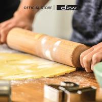 ราคา DKW ไม้นวดแป้งยางพารา (มี 3 ขนาด) Rubber Wood Rolling Pin ที่นวดแป้ง WA-201-9,10,12 (19471450354)