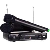 ราคา LXJไมโครโฟนไร้สาย ไมค์ลอยคู่ WIRELESS MICROPHONE (3261376255)