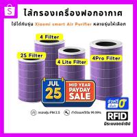 ราคา (มี RFID) ไส้กรองอากาศ สำหรับ Xiaomi Mi Air Purifier Filter รุ่น 2S/2H/2C/3C/3H/Pro/ Smartmi ไส้กรอง xiaomi 4Lite 4Pro (28280332073)
