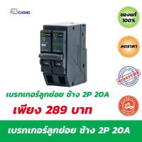 ราคา Chang ลูกย่อย 2P เซอร์กิตเบรคเกอร์ ตราช้าง 20A (3556272980)