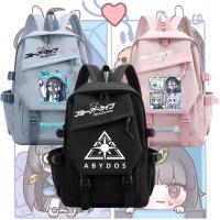 ราคา เด็กสีฟ้าญี่ปุ่นโค้งการ์ตูนนักเรียนกระเป๋านักเรียนความจุขนาดใหญ่กระเป๋าเป้สะพายหลังวิทยาเขต พิกเซล7 (45114924949)