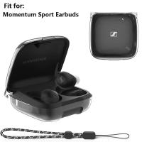 ราคา สําหรับ Sennheiser Momentum Sport Earbuds เคสใส, เคส TPU แบบแข็งสําหรับหูฟัง Sennheiser Sport (43050253280)