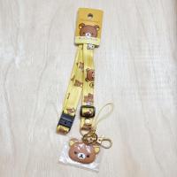 ราคา สายคล้องบัตรลายริลัคคุมะ Rilakkuma งานลิขสิทธิ์แท้shopญี่ปุ่น (23640442035)