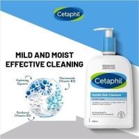 ราคา Cetaphil Gentle Skin Cleanser เจลทำความสะอาดผิวหน้าและผิวกาย สำหรับผิวบอบบาง แพ้ง่าย 500 ml (42618910502)