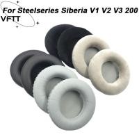 ราคา VFTT 2 ชิ้นแผ่นรองหูฟัง, Earmuff ชุดหูฟังเปลี่ยนแผ่นรองหูฟัง,แผ่นรองหูฟังโฟมฟองน้ําอุปกรณ์เสริมชุดหูฟัง Earmuff สําหรับ Steelseries Siberia V1 V2 V3 200 (53813415897)
