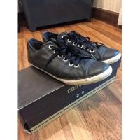 ราคา รองเท้า converse หนังดำ แท้100%รุ่น all star slim leather (12596376055)
