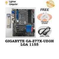 ราคา เมนบอร์ด Gigabyte Z77X-UD3H | Z77 | รองรับ CPU Intel รุ่นที่ 3 | เอทีเอ็กซ์ | LGA 1155 - มือสอง (49712212545)