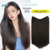 ราคา วิกผมตรงยาวผู้หญิง แฮร์พีชยาวตัวยู​ฮาฟวิกครึ่งหัว/แฮร์พีชครึ่งหัวผมตรง วิกผมตรงยาวแฮร์พีชตรงไหมนิ่ม (21458917026)