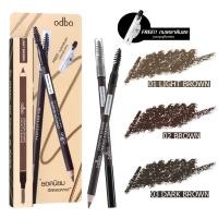ราคา Odbo Crayon Shape Perfect Eyebrows #OD768 ดินสอเขียนคิ้วพร้อมแปรงปัด (1884368177)