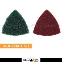 ราคา Batavia Multi-Tool ชุดแผ่นขัดสก๊อตไบร์ทเลื่อยไฟฟ้าระบบสั่นอเนกประสงค์ Scotchbrite Set 2ชิ้น (1025114007)
