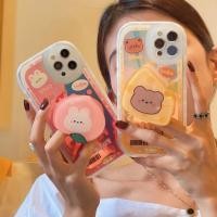 ราคา สินค้าพร้อมส่ง เคสโทรศัพท์ นิ่ม วงรีโฮโลแกรมหมีชีส/วงรีโฮโลแกรมกระต่ายท้อ (12640429629)