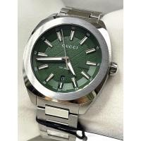 ราคา GUCCI GG2570 41 mm Green Dial Quartz Men’s Watch Swiss Watch YA142313 (43764382547)