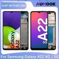 ราคา หน้าจอ LCD สำหรับ Samsung Galaxy A22 4G 5G ชุดหน้าจอสัมผัสพร้อมดิจิไทเซอร์สำหรับ Samsung A22 A225F A225M A226B A226L อะไ (51063370974)