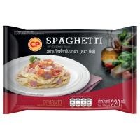 ราคา ซีพีสปาเก็ตตี้คาโบนาร่า 220กรัม C.P. Spaghetti with Carbonara Sauce 220g. [หมายเลขบาร์โค้ด 8850653670455] (53012723600)
