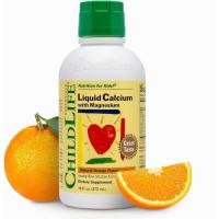ราคา CHILDLIFE ESSENTIALS Liquid Calcium for Kids - Baby Calcium with , Zinc, Vitamin D3 - รสส้ม 16 ออนซ์ (1) (55914869516)