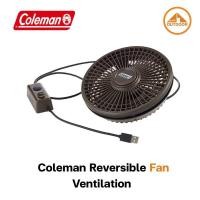 ราคา Coleman Reversible Fan Ventilation พัดลมระบายอากาศในเต็นท์ ใช้ต่อสาย USB กับ Powerbank (41617532457)