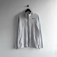 ราคา เสื้อฮู๊ดดี้ OAKLEY / ZIP UP HOODIE (GRAY) แท้มือสอง100% (27912669780)