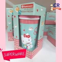 ราคา แก้วน้ำเมลามีนมีฝาปิด ลายการ์ตูน ตรา Superware (21553746782)
