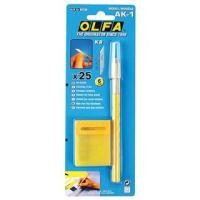 ราคา OLFA คัตเตอร์ปากกา แถมใบมีดในกล่อง รุ่น AK-1 No.22501 (11448575023)