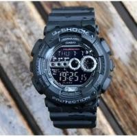 ราคา นาฬิกา Casio G-Shock แท้ รุ่น GD-100-1B นาฬิกาข้อมือผู้ชาย สายเรซิ่น สีดำ - ประกันศูนย์ CMG 1 ปีเต็ม (1271967115)