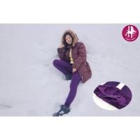 ราคา เลกกิ้งบุขน ลุยหิมะ รุ่นกันหนาว-10c สีม่วง 300กรัม (471997101)